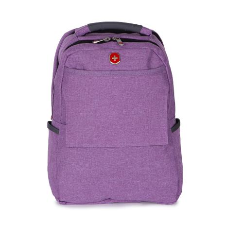 Mochila Para Notebook Executiva em Poliéster SWISSLAND Artemis Lilás Menor preço em Mochila Para Notebook Executiva em Poliéster SWISSLAND Artemis Lilás