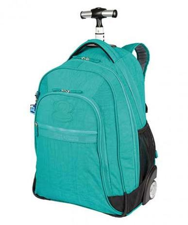 Mochila Paul Frank G Rodinhas Turquesa 19T03 - Sestini Menor preço em Mochila Paul Frank G Rodinhas Turquesa 19T03 - Sestini