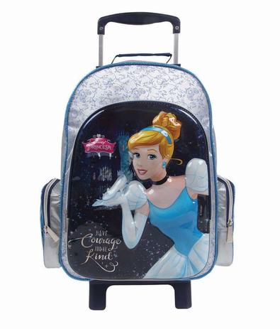 Mochila Poliéster Com Rodas Cinderela 30104 - Dermiwil Menor preço em Mochila Poliéster Com Rodas Cinderela 30104 - Dermiwil