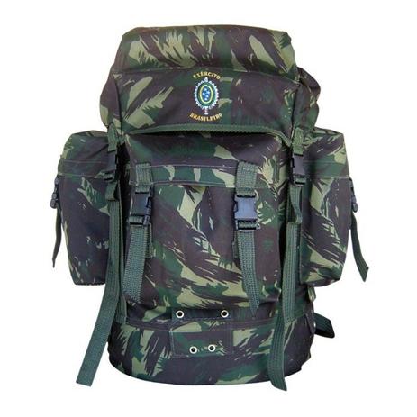 Mochila PQDT Bordado Brasão EB Camuflada - Mundo do militar Menor preço em Mochila PQDT Bordado Brasão EB Camuflada - Mundo do militar