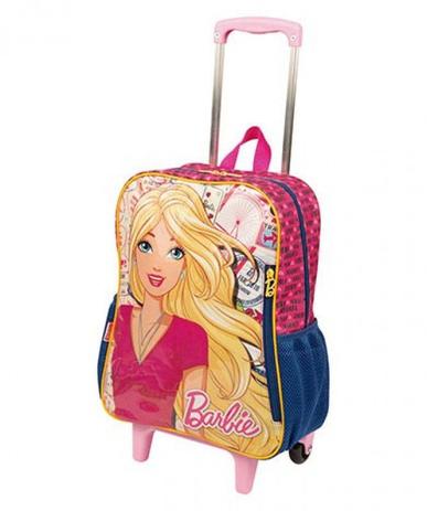 Mochila Rodinha Barbie Grande 19M 065227 - Sestini Menor preço em Mochila Rodinha Barbie Grande 19M 065227 - Sestini
