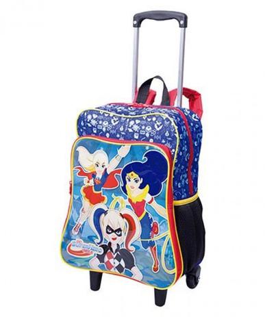 Mochila Rodinha G Super Hero Girls 065368 - Sestini Menor preço em Mochila Rodinha G Super Hero Girls 065368 - Sestini