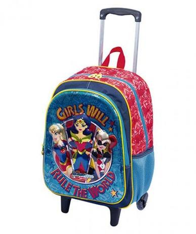 Mochila Rodinha G Super Hero Girls 19x 065375 - Sestini Menor preço em Mochila Rodinha G Super Hero Girls 19x 065375 - Sestini