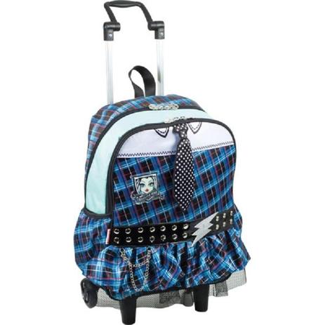 Mochila Rodinhas Monster High Frankie Média Sestini Menor preço em Mochila Rodinhas Monster High Frankie Média Sestini