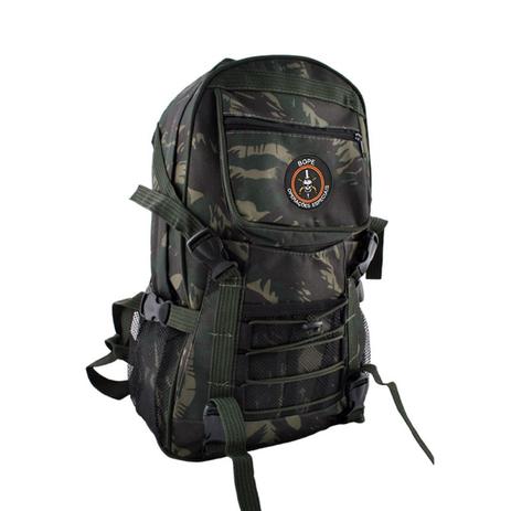 Mochila RT Bope Camuflada - Mundo do militar Menor preço em Mochila RT Bope Camuflada - Mundo do militar