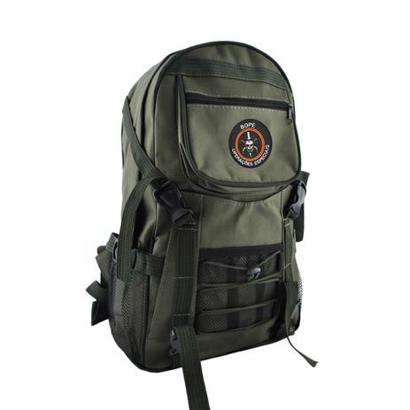 Mochila RT Bope Verde - Mundo do militar Menor preço em Mochila RT Bope Verde - Mundo do militar