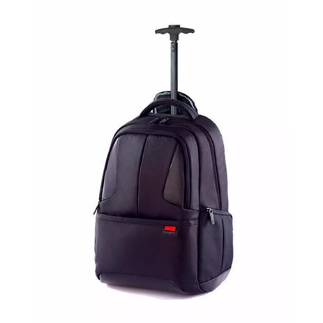 Mochila Samsonite Preta de Costas Para Laptop Executiva Com Rodinhas Ikonn Menor preço em Mochila Samsonite Preta de Costas Para Laptop Executiva Com Rodinhas Ikonn