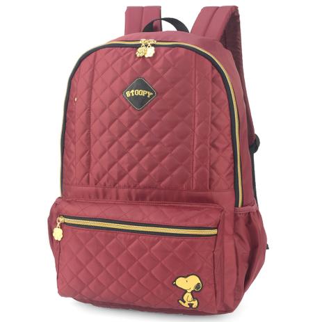 Mochila Snoopy Porta Laptop Vinho - Luxcel é boa?