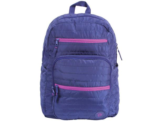 Mochila Tam. G DMW Capricho Puff - Azul e Roxo Menor preço em Mochila Tam. G DMW Capricho Puff - Azul e Roxo