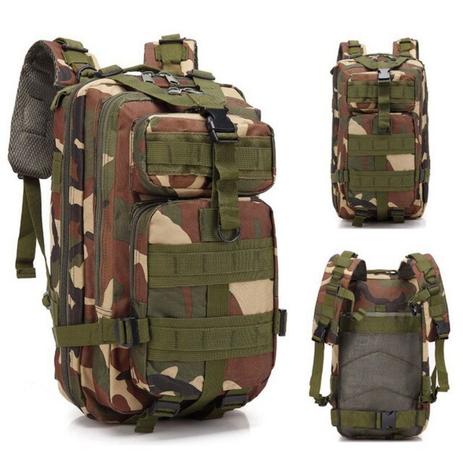 Mochila Tática Militar Assault 30L Camping Impermeável - Loy - Mochila  Tática - Magazine Luiza