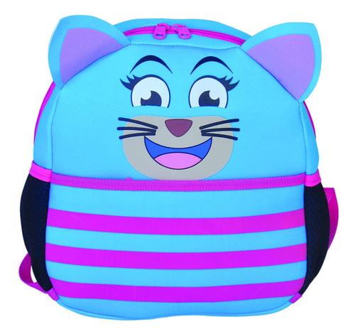 Mochila Térmica Infantil Gatinho Azul Bolsa 25x30 Cm 131085 - Wincy Menor preço em Mochila Térmica Infantil Gatinho Azul Bolsa 25x30 Cm 131085 - Wincy