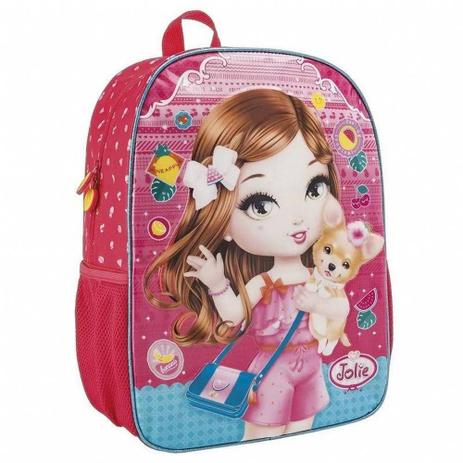 Mochila Tilibra Costas Infantil Grande Jolie Morena Menor preço em Mochila Tilibra Costas Infantil Grande Jolie Morena