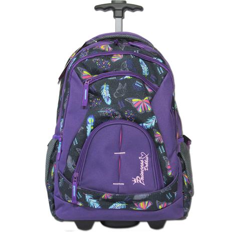 Mochila Tipo Mala Viagem Notebook Adulto Juvenil Fuseco Roxa é boa?