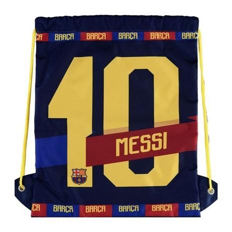 Mochila tipo Saco Esportivo Bag Barcelona Messi - Mochila xeryus Menor preço em Mochila tipo Saco Esportivo Bag Barcelona Messi - Mochila xeryus
