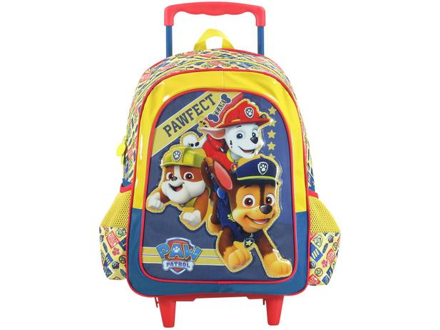 Mochilete com Rodinhas Formato 3D Tam. M - Xeryus Paw Patrol Pawfect