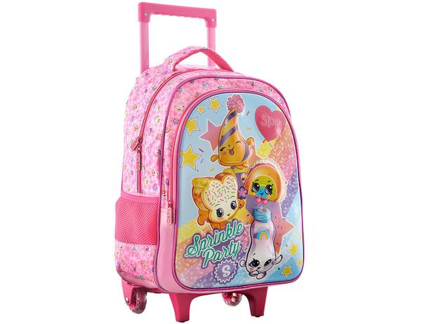 Mochilete com Rodinhas Formato 3D Tam. M - Xeryus Shopkins Sprinkle Party Menor preço em Mochilete com Rodinhas Formato 3D Tam. M - Xeryus Shopkins Sprinkle Party