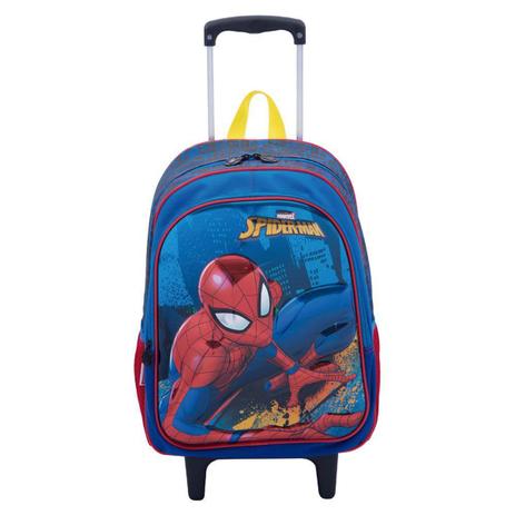Mochilete De Rodinhas Spiderman 19X Sestini Menor preço em Mochilete De Rodinhas Spiderman 19X Sestini
