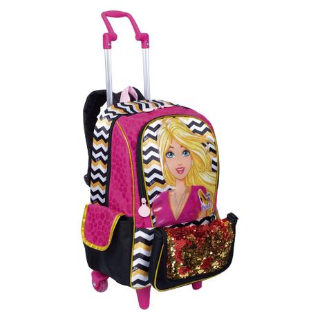 Mochilete grande 2 em 1 barbie 19z - Sestini Menor preço em Mochilete grande 2 em 1 barbie 19z - Sestini
