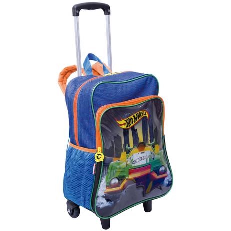 Mochilete Grande com Bolso 2 em 1 Hot Wheels 19M Plus - Sestini Menor preço em Mochilete Grande com Bolso 2 em 1 Hot Wheels 19M Plus - Sestini