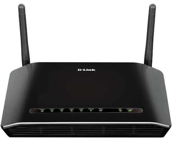 Modem ADSL2+ e Roteador Wireless D-Link DSL-2740E - 300Mbps - Antena 5dBi Menor preço em Modem ADSL2+ e Roteador Wireless D-Link DSL-2740E - 300Mbps - Antena 5dBi