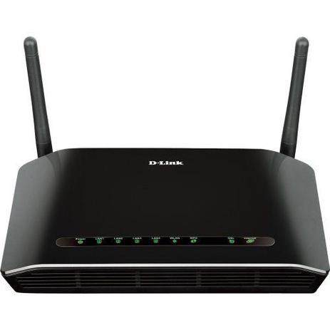 Modem Roteador Wireless ADSL 300MBPS DSL-2740E Preto D-LINK Menor preço em Modem Roteador Wireless ADSL 300MBPS DSL-2740E Preto D-LINK