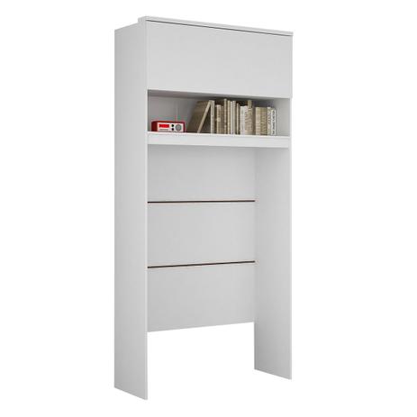 Módulo Aéreo Com Cabeceira Novo Horizonte Módulos Solteiro Branco - Móveis novo horizonte é boa?