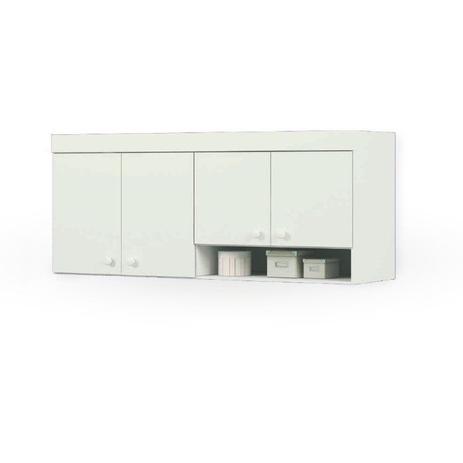 Módulo Aéreo Space 4 Portas Branco Fosco - Reller Menor preço em Módulo Aéreo Space 4 Portas Branco Fosco - Reller
