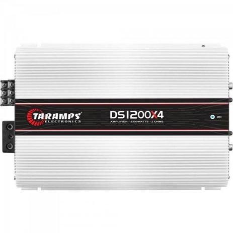 Menor preço em Módulo Amplificador 1200W 2R 04 Canais DS1200X4 Branco TARAMPS - Marca