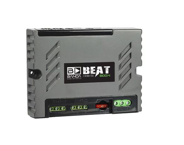 Menor preço em Módulo Amplificador Banda Beat 800.4 2 Ohms 4 Canais 800w