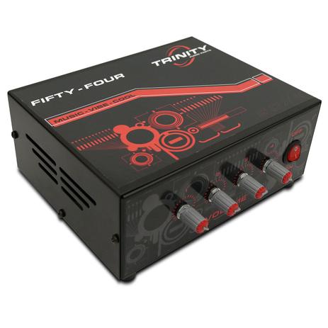 Módulo Amplificador de Mesa 200W RMS 4 Canais 4 Ohms 350mV Bivolt RCA Preto Fifty-Four Trinity Menor preço em Módulo Amplificador de Mesa 200W RMS 4 Canais 4 Ohms 350mV Bivolt RCA Preto Fifty-Four Trinity