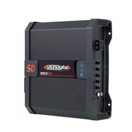 Módulo Amplificador Digital SounDigital SD3000.1D EVO 2.1 Black 1 Canal 3000 Watts RMS 1 Ohm Menor preço em Módulo Amplificador Digital SounDigital SD3000.1D EVO 2.1 Black 1 Canal 3000 Watts RMS 1 Ohm