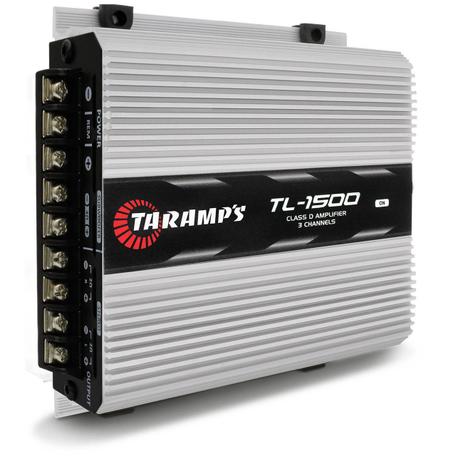 Módulo Amplificador Digital Taramps TL1500 390W RMS 2 Ohms 3 Canais Classe D Menor preço em Módulo Amplificador Digital Taramps TL1500 390W RMS 2 Ohms 3 Canais Classe D