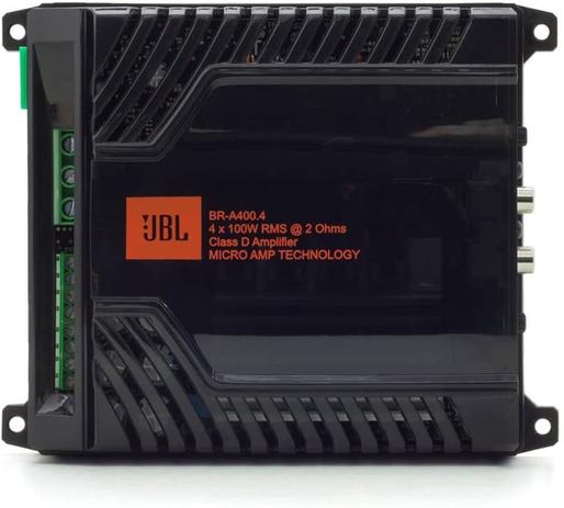Módulo Amplificador Jbl BR-A400.4 400wRms 4 Canais 2 Ohms - Harman Menor preço em Módulo Amplificador Jbl BR-A400.4 400wRms 4 Canais 2 Ohms - Harman