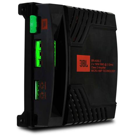Módulo Amplificador JBL Selenium BR-A 300.2 300W RMS 2 Canais 2 Ohms Classe D é boa?