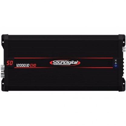 Módulo Amplificador Soundigital SD12000.1D EVO II Black Menor preço em Módulo Amplificador Soundigital SD12000.1D EVO II Black