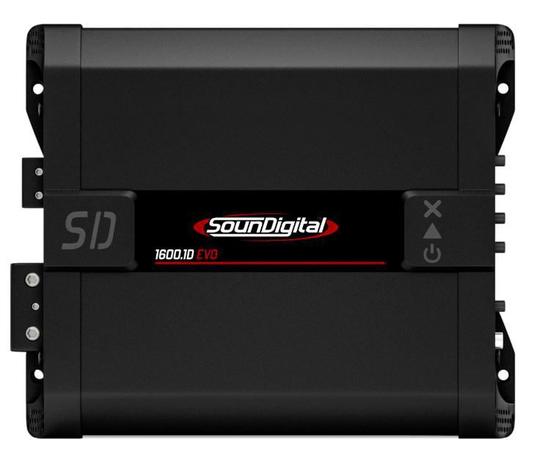 Módulo Amplificador SounDigital SD1600.1D Evo 1600W Rms 4 Ohms 1 Canal Menor preço em Módulo Amplificador SounDigital SD1600.1D Evo 1600W Rms 4 Ohms 1 Canal