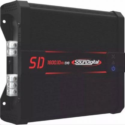 Módulo Amplificador Soundigital SD1600 HV Evo2 1 Ohms Menor preço em Módulo Amplificador Soundigital SD1600 HV Evo2 1 Ohms