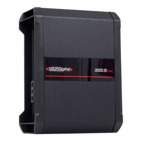 Módulo Amplificador Soundigital Sd3000.1d 1 Nano 3000w Rms Menor preço em Módulo Amplificador Soundigital Sd3000.1d 1 Nano 3000w Rms