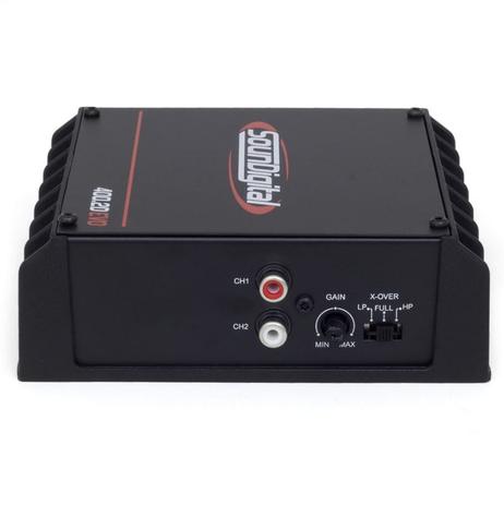 Módulo Amplificador SounDigital SD400 2D2 EVO 400W RMS 2 Canais 2 Ohms Menor preço em Módulo Amplificador SounDigital SD400 2D2 EVO 400W RMS 2 Canais 2 Ohms