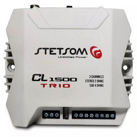 Módulo Amplificador Stetsom CL1500 Trio Digital 400W RMS 3 Canais 2 Ohms Menor preço em Módulo Amplificador Stetsom CL1500 Trio Digital 400W RMS 3 Canais 2 Ohms