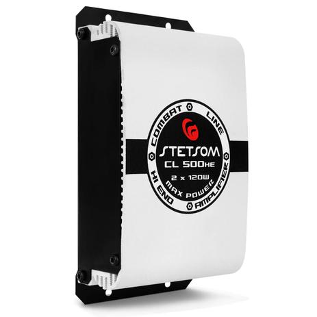 Módulo Amplificador Stetsom CL500HE 120W RMS 2 Canais 2 Ohms Menor preço em Módulo Amplificador Stetsom CL500HE 120W RMS 2 Canais 2 Ohms
