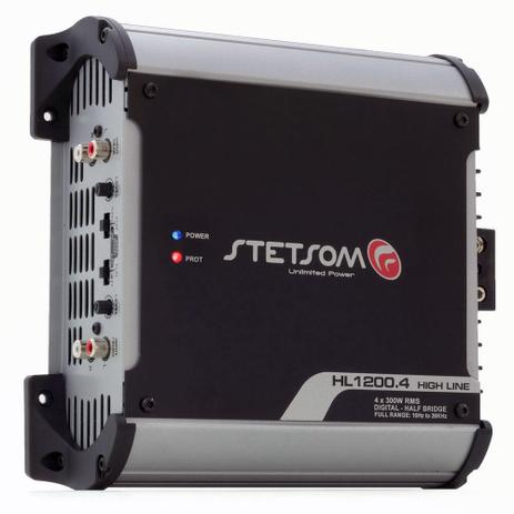 Módulo Amplificador Stetsom High Line HL 1200.4 1200W RMS 2 Ohms 4 Canais Digital Menor preço em Módulo Amplificador Stetsom High Line HL 1200.4 1200W RMS 2 Ohms 4 Canais Digital