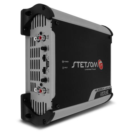 Módulo Amplificador Stetsom High Line HL2000.4 2000W RMS 2 Ohms 4 Canais Menor preço em Módulo Amplificador Stetsom High Line HL2000.4 2000W RMS 2 Ohms 4 Canais