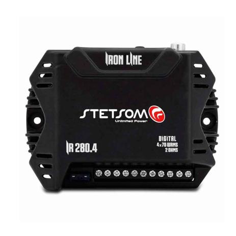 Módulo Amplificador Stetsom Iron Line IR 280.4 280W RMS 2 Ohms 4 Canais - Probiótica é boa?