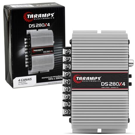 Módulo Amplificador Taramps DS 280X4 280W RMS 2 Ohms 4 Canais Digital é boa?