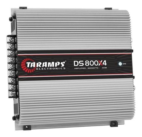 Módulo Amplificador Taramps Ds 800x4 800w 2 Ohms 4 Canais Menor preço em Módulo Amplificador Taramps Ds 800x4 800w 2 Ohms 4 Canais