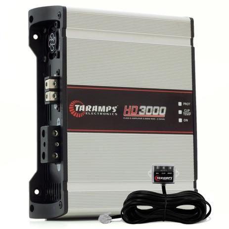 Módulo Amplificador Taramps HD 3000 - 1 Canal - 3000 Watts RMS - 2 Ohms Menor preço em Módulo Amplificador Taramps HD 3000 - 1 Canal - 3000 Watts RMS - 2 Ohms