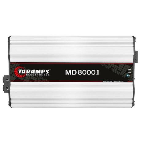 Módulo Amplificador Taramps MD 8000 Rms 1 Canal 1 Ohms Menor preço em Módulo Amplificador Taramps MD 8000 Rms 1 Canal 1 Ohms