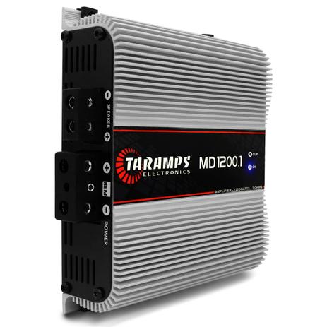 Módulo Amplificador Taramps MD1200.1 1200W RMS 2 Ohms 1 Canal Classe D Menor preço em Módulo Amplificador Taramps MD1200.1 1200W RMS 2 Ohms 1 Canal Classe D