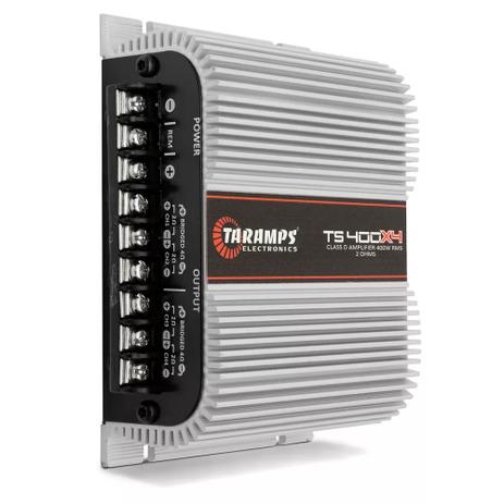 Módulo Amplificador Taramps TS 400X4 400W RMS 2 Ohms 4 Canais Digital Menor preço em Módulo Amplificador Taramps TS 400X4 400W RMS 2 Ohms 4 Canais Digital